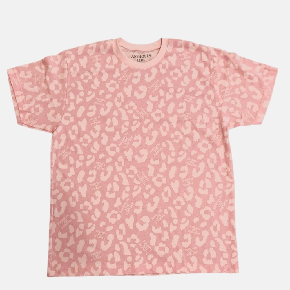 NWOT- ALF Pink Cheetah ALF Logo Tee - Pink - Large